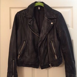 Topshop Moto Leather Jacket